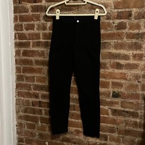 J.Crew Black stretch, high waisted pants